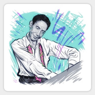 Jelly Roll Morton - An illustration by Paul Cemmick Magnet